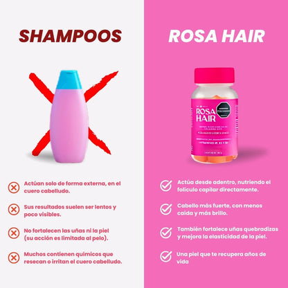 Gomitas Hair | Crecimiento de tu cabello, uñas fuertes y piel saludable